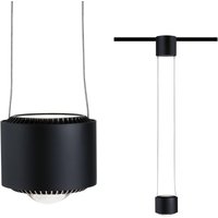 Paulmann URail Aldan LED pendant, 4,000 K black