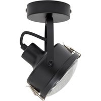 K.S. Verlichting Satellit svängbar taklampa i svart