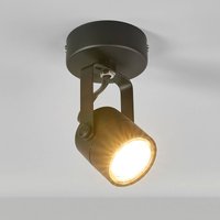 SLV Spot 79 downlight 1fl. 230V black
