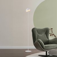 SCHÖNER WOHNEN LED rechargeable floor lamp Bellies, white, IP54