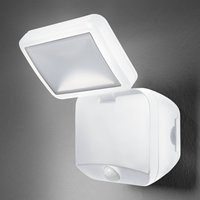 OSRAM LED-utomhusstrålare DOUBLE, 1 lampa, vit, batteri