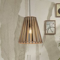 GOOD & MOJO Merapi pendulum cone 42cm natural/black
