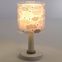 Dalber Clouds table lamp for a child’s room, pink