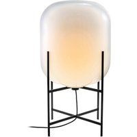 pulpo golvlampa Oda Medium, vit/svart, höjd 85 cm