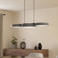 EGLO connect Smart LED-hänglampa Barbano-Z, grå