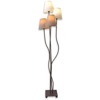 Näve Twiddle - floor lamp with four fabric lampshades