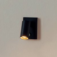 Milan Iluminación Milan Haul LED wall light angular 1-bulb black