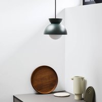 Frandsen Butterfly pendant light, green, Ø 21 cm