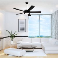 Westinghouse Comet ventilateur, noir argenté