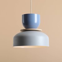 ALDEX Suspension Uto, gris/bleu, Ø 30 cm, métal