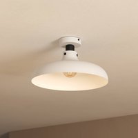 EGLO Matlock ceiling light, Ø 38 cm, grey/black