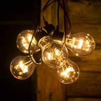 Konstsmide Christmas LED string lights filament amber 5-bulb