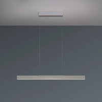 Suspension LED Bopp Nano 2.0, longueur 100 cm, couleur aluminium