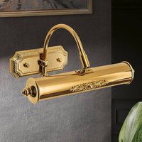 ORION Gilded brass picture light Gustav, 30 cm