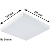 Paulmann Velora regnbågspanel 30x30cm vit RGBW