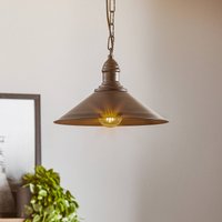 Argon Elmo pendant light, 1-bulb, black