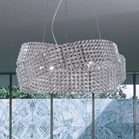 Marchetti Kristallpendellampa Diamante Ø 95 cm