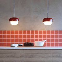 Dyberg Larsen Hänglampa Haipot, mörkröd