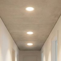 OSRAM LED-takinbyggnadslampa SLIM, Ø 12 cm, 6 500 K, vit