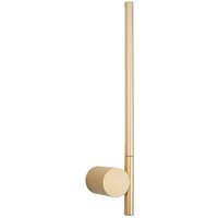 Viokef Novita LED wall light, adjustable, gold-coloured