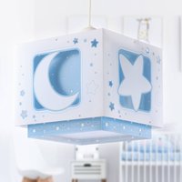 Dalber Fluorescent pendant light NACHTHIMMEL blue