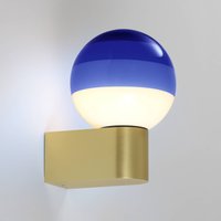 MARSET LED-vägglampa Dipping Light A1, blå/guld