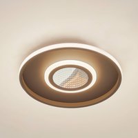 Lindby Plafonnier LED Selian, intensité variable, Infinity Tunnel
