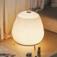 Vibia KNIT LED floor lamp, 55 x 45 cm, beige, textile