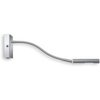 Knapstein Sparsam LED-vägglampa MODEL i matt nickel