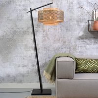GOOD & MOJO Bhutan floor lamp black 176 cm Ø 50 cm
