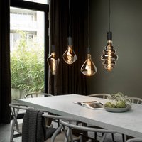 Calex Vienna LED-lampa E27 6W dim 1 800 K titan