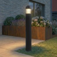 Lucande Skagena LED path light, anthracite, height 90 cm, IP54