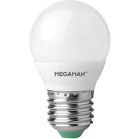 MEGAMAN LED-lampa E27 Miniglobe 5,5W, varmvit