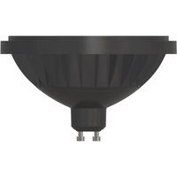 Arcchio LED reflector GU10 ES111, 12W black 3,000K dimmable