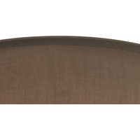 Searchlight Gianna LED taklampa, grå/vit, textil, Ø 50 cm