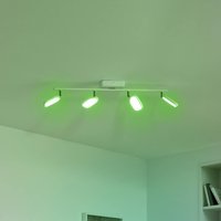 EGLO connect Palombare-C plafonnier LED à 4 lampes