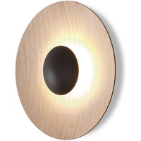 MARSET Ginger 42C LED-vägglampa Ø 42 cm ek/ek