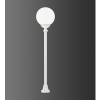 LCD 1132 path light, spherical lampshade, white