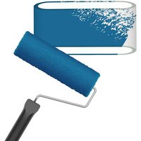 Trio Lighting Vägglampa Sepanta, vit, bredd 23 cm, gips, 2 lampor.