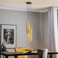 Nowodvorski Lighting Eye L pendant light, brass, 3-bulb