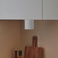 Nordlux Sabonis Surface downlight, GU10, aluminium, white