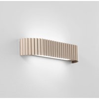 Luce Ambiente Design Niike LED wall lamp, gold-coloured, width 40 cm, metal, CCT