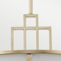 FEISS Hänglampa Fusion, mässing natur