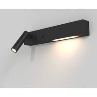 Maytoni Comodo applique murale LED, lampe de lecture, noir
