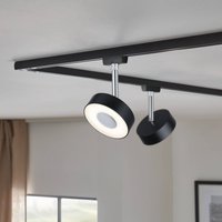 Paulmann URail Circle spot 3stepdim 3,000 K black