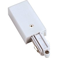 SLV Alimentation rail monophasé terre à droite blanc