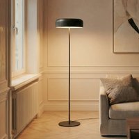 Lindby Edion floor lamp, black, metal