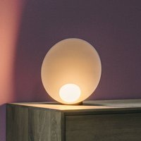 Vibia Musa 7400 LED table lamp, rose gold, Ø 26 cm, standing