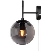 By Rydéns Boyle wall light with a cable, Ø 32 cm
