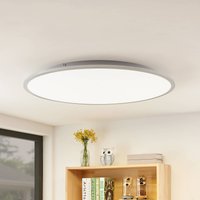 Lindby LED-taklampa Narima, 4.000 K, Ø 80 cm, silver